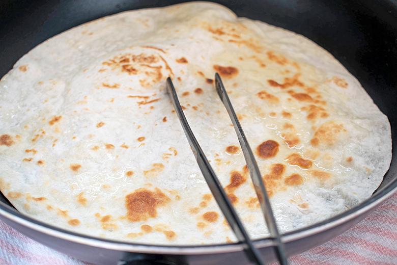 Sauerteig Tortillas