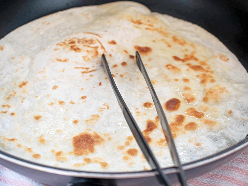 Sauerteig Tortillas