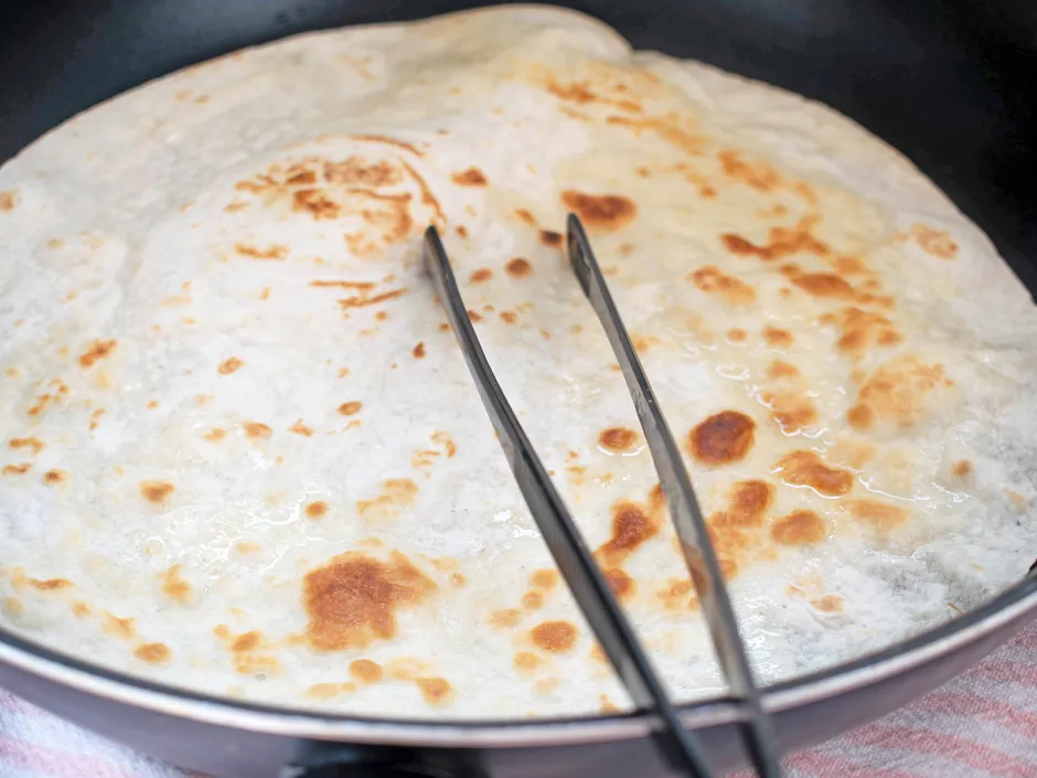 Sauerteig Tortillas