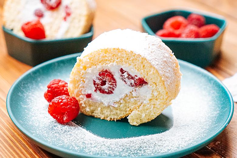 Himbeerroulade
