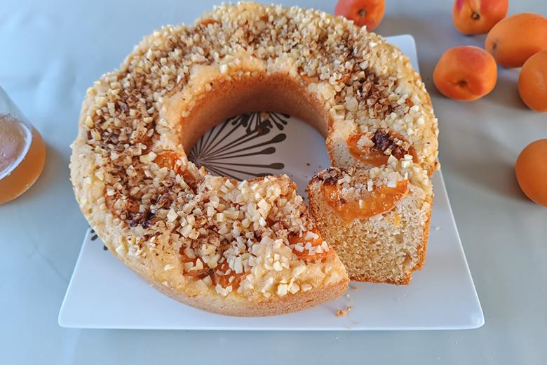 Marillenkuchen aus dem Camping-Backofen