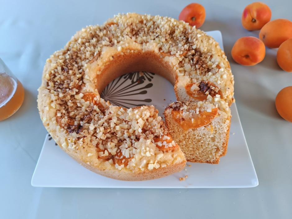 Marillenkuchen aus dem Camping-Backofen