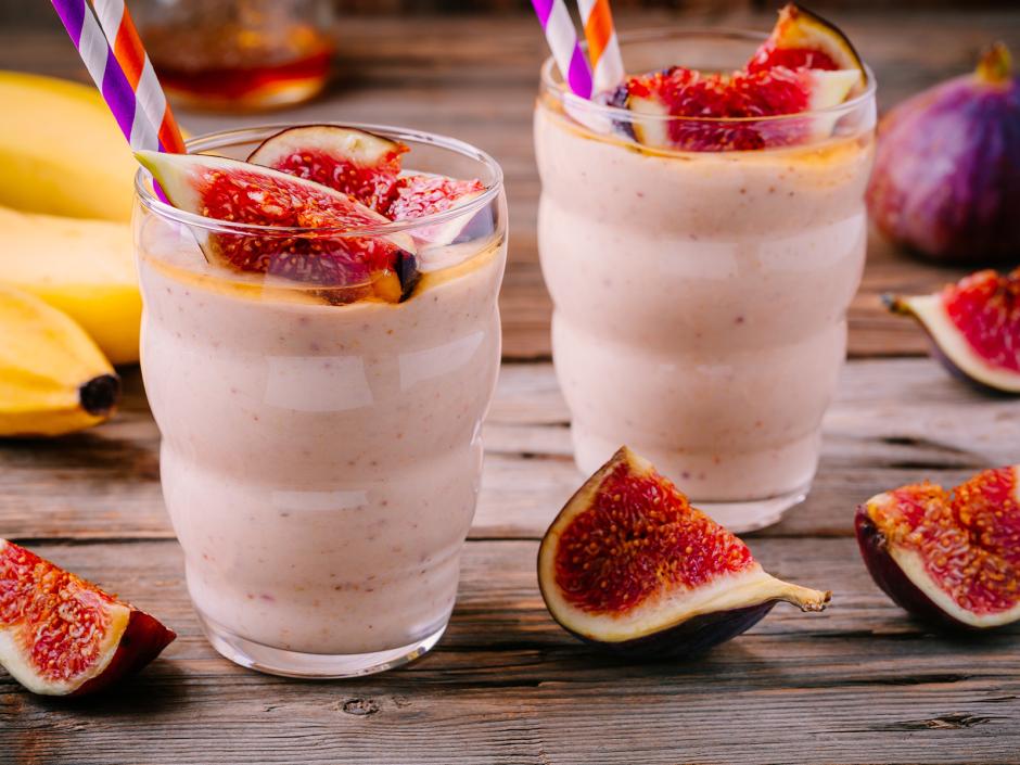 Smoothie mit Feigen