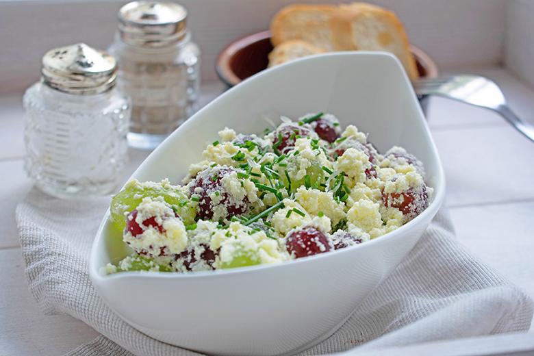Trauben-Feta-Salat