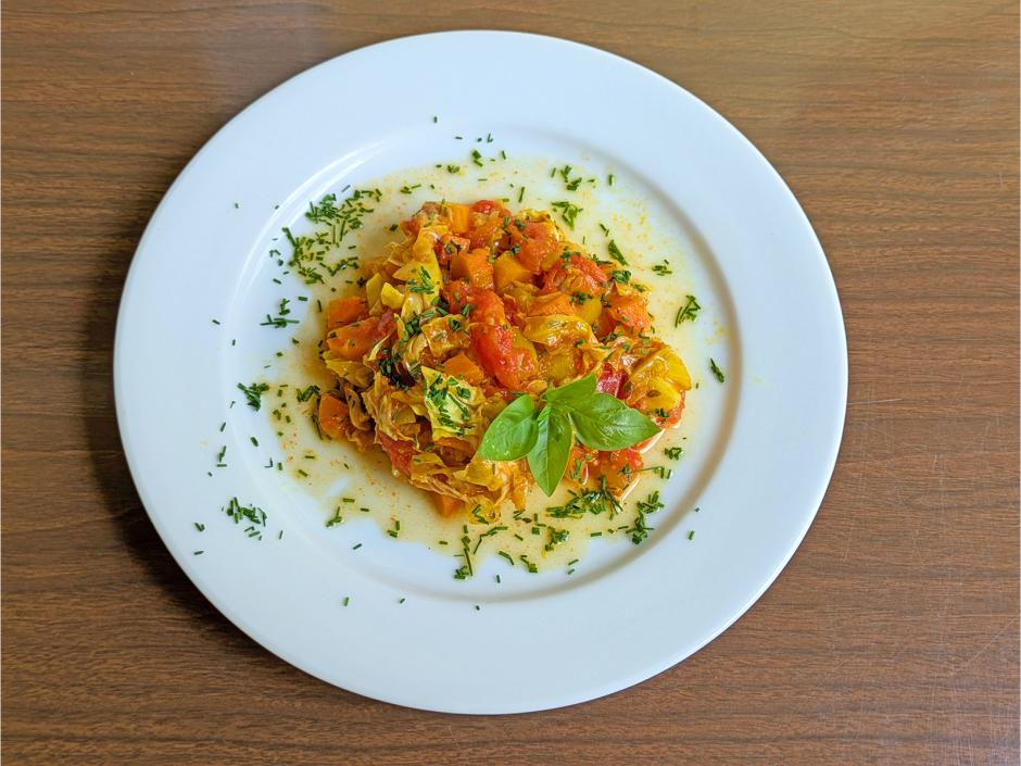Paradeiskraut mit Karotten