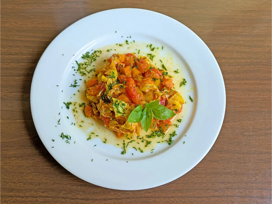 Paradeiskraut mit Karotten
