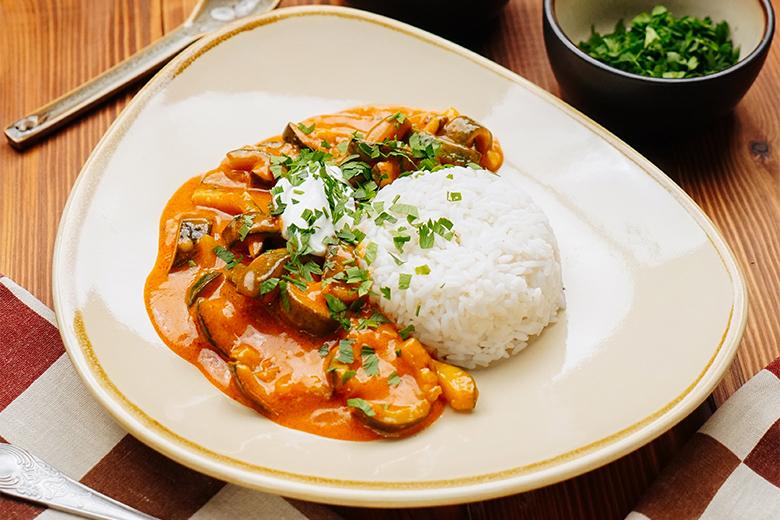 Zucchinigulasch