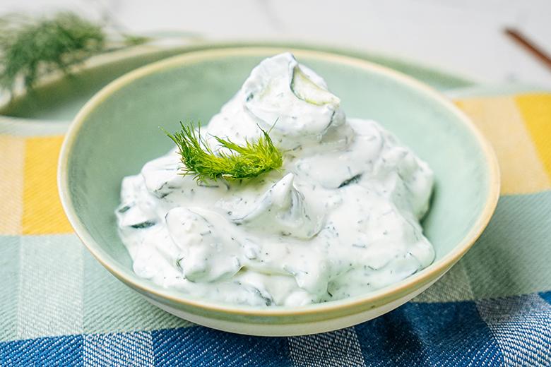 Rahmgurkensalat