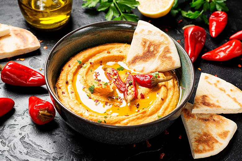 Paprika-Chili Hummus