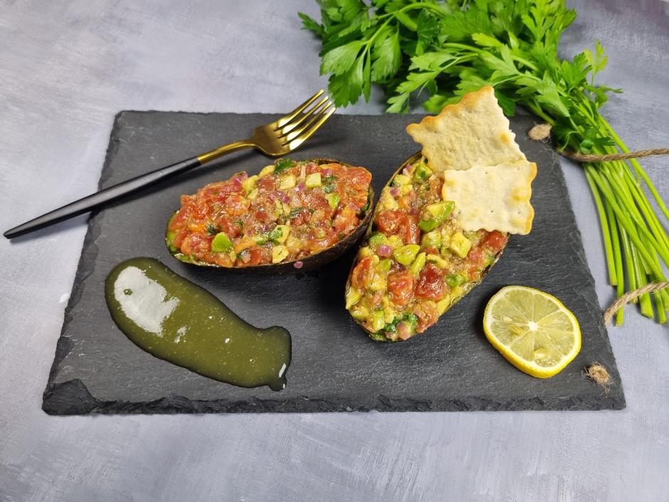 Avocado-Tomaten-Tatar