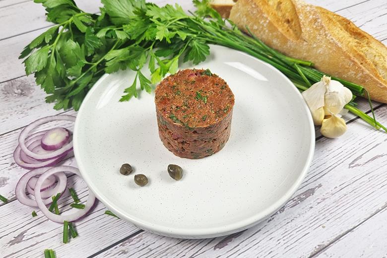 Tomaten-Tatar aus getrockneten Tomaten