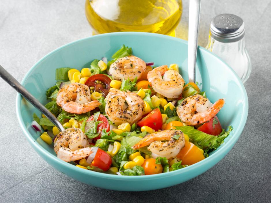 Shrimps-Salat