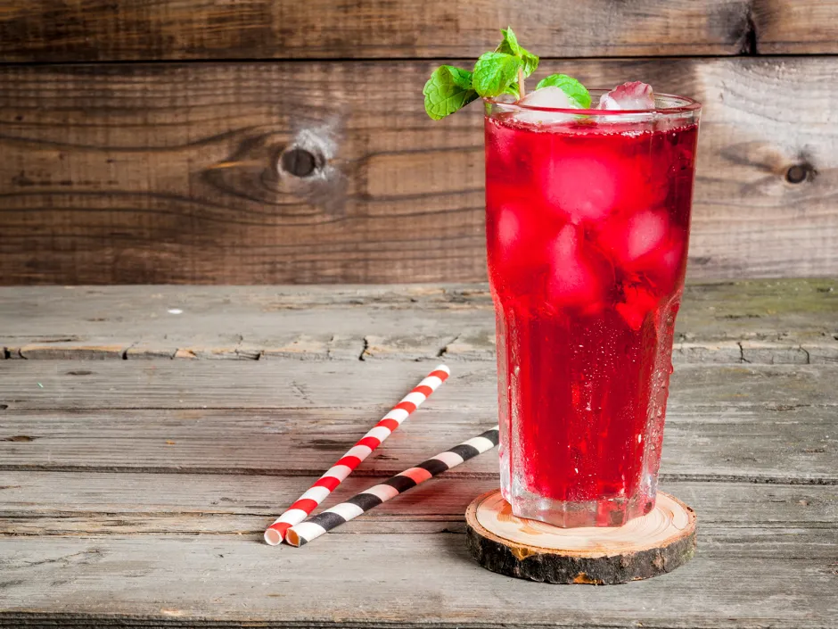 Rote-Rüben Gin-Tonic