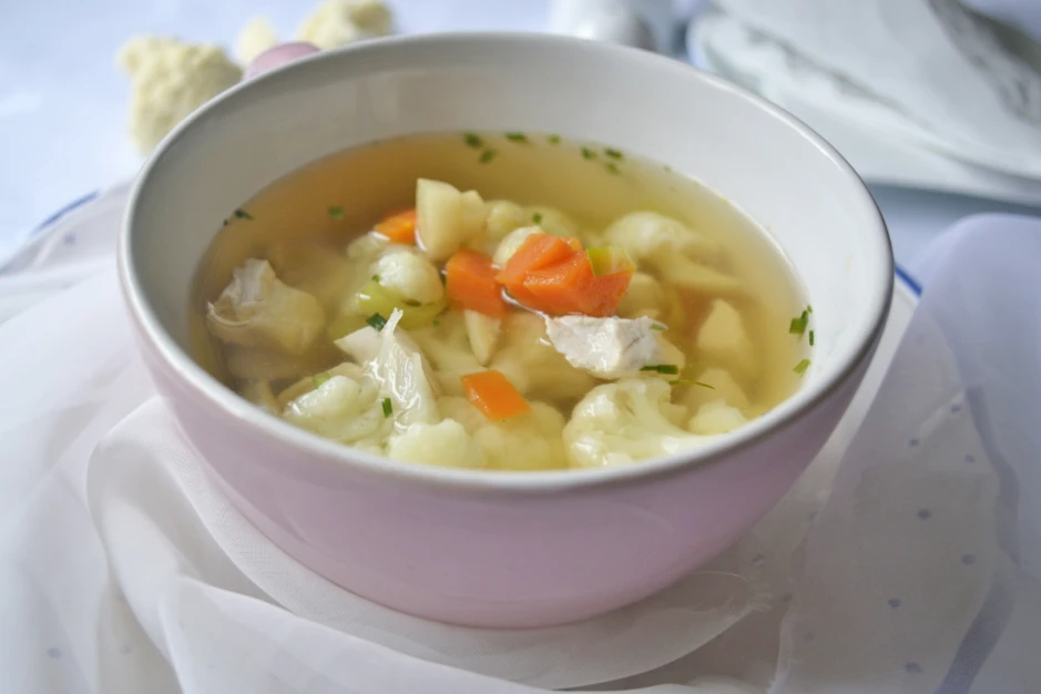 Fettarme Karfiolsuppe