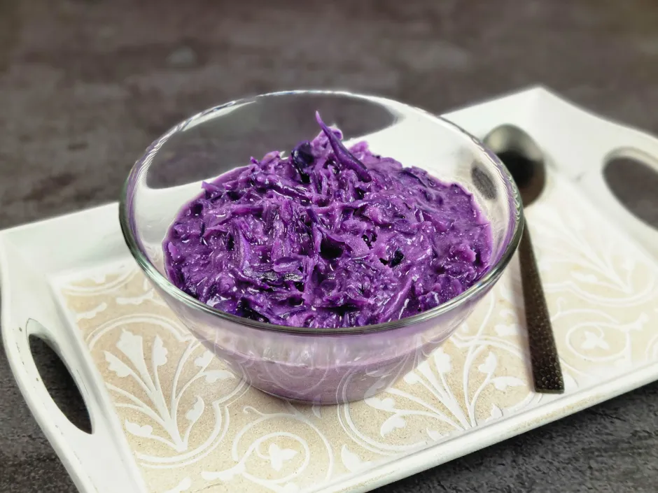 Cremiges Blaukraut