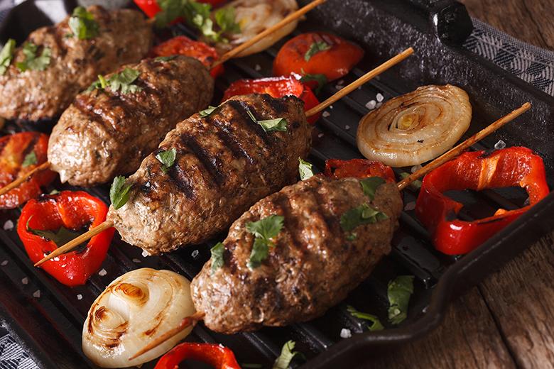 Lamm-Köfte am Spieß