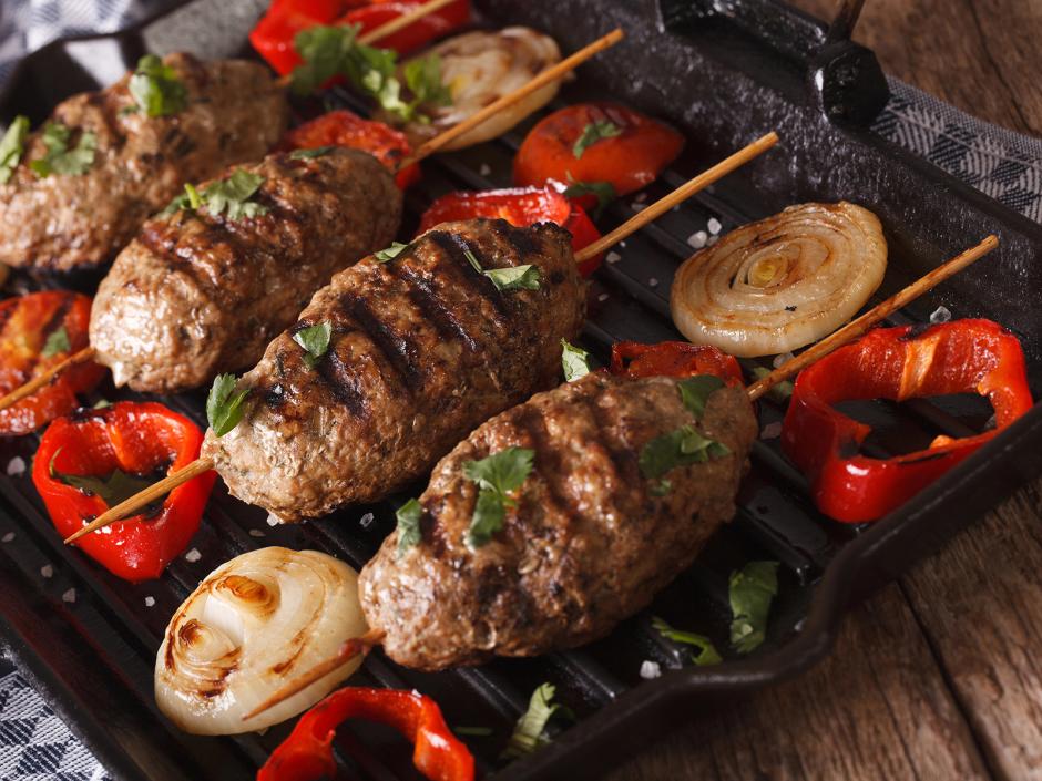 Lamm-Köfte am Spieß
