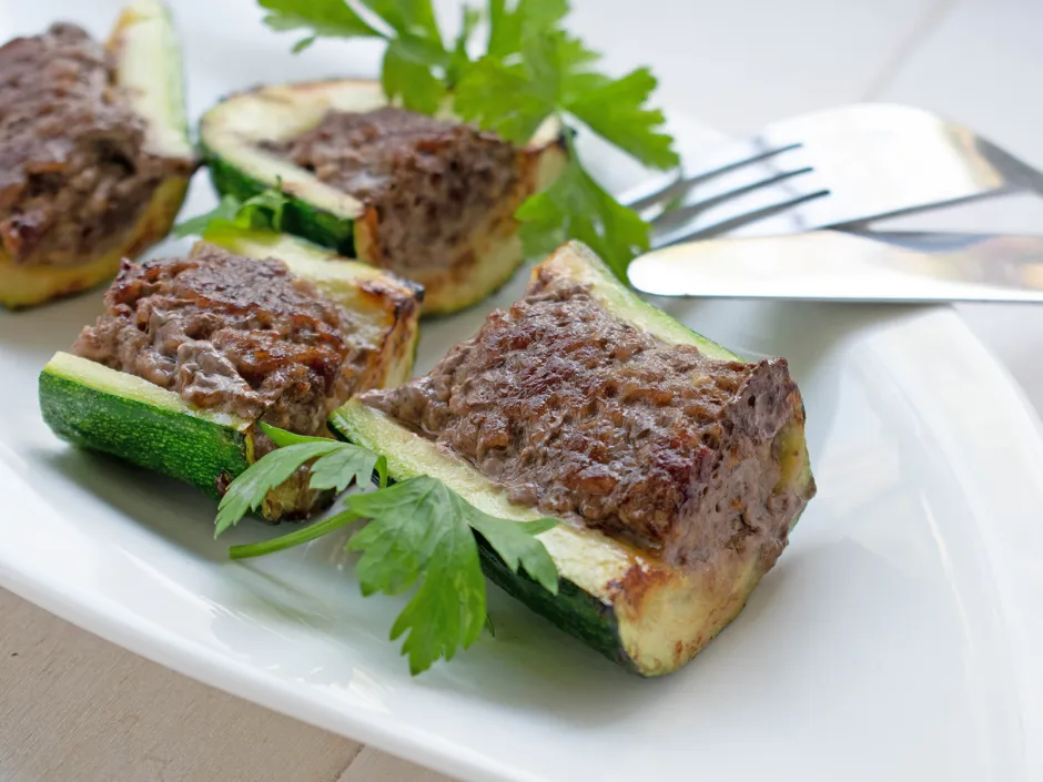 Gebackene Zucchini