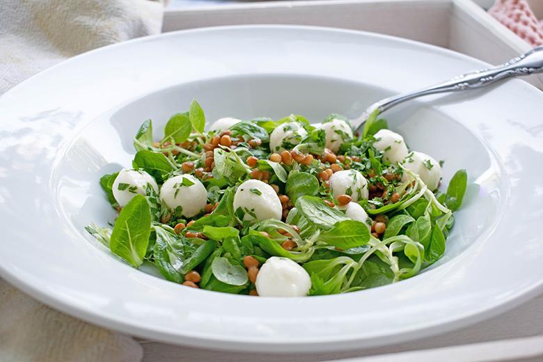 Tofu mit Mozzarella