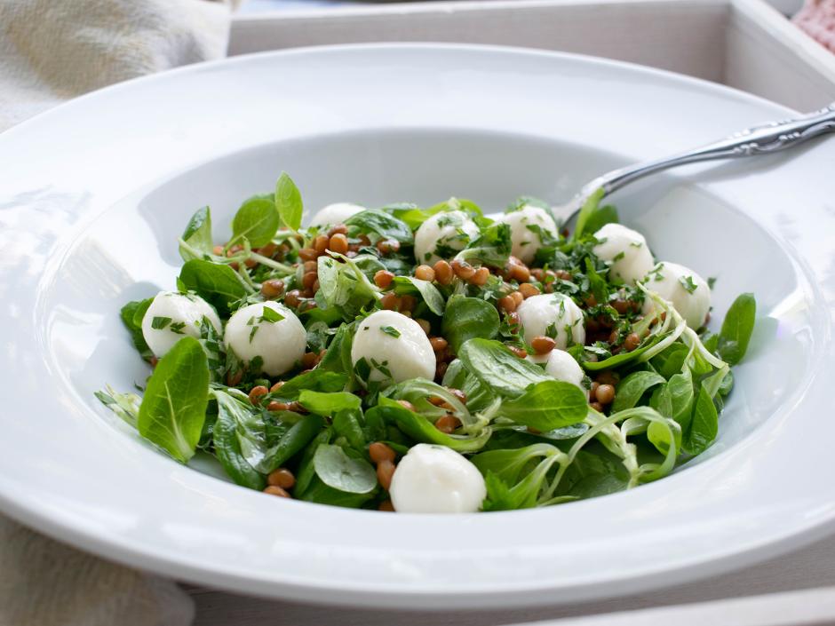 Tofu mit Mozzarella
