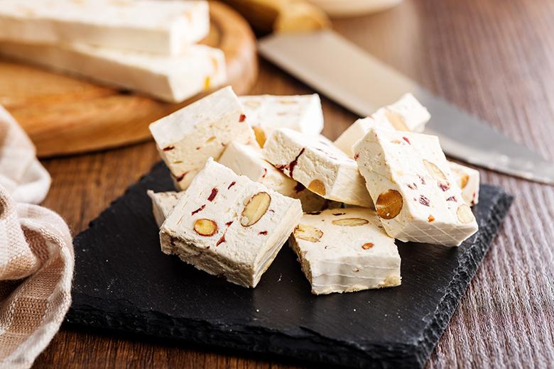 Weißer Nougat
