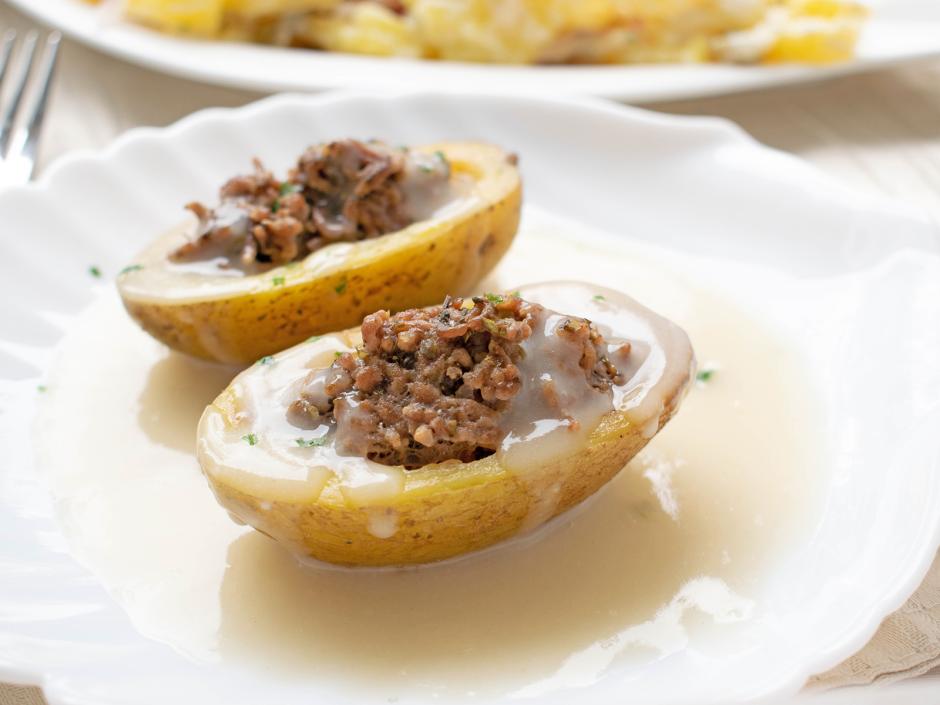 Gefüllte Erdäpfel