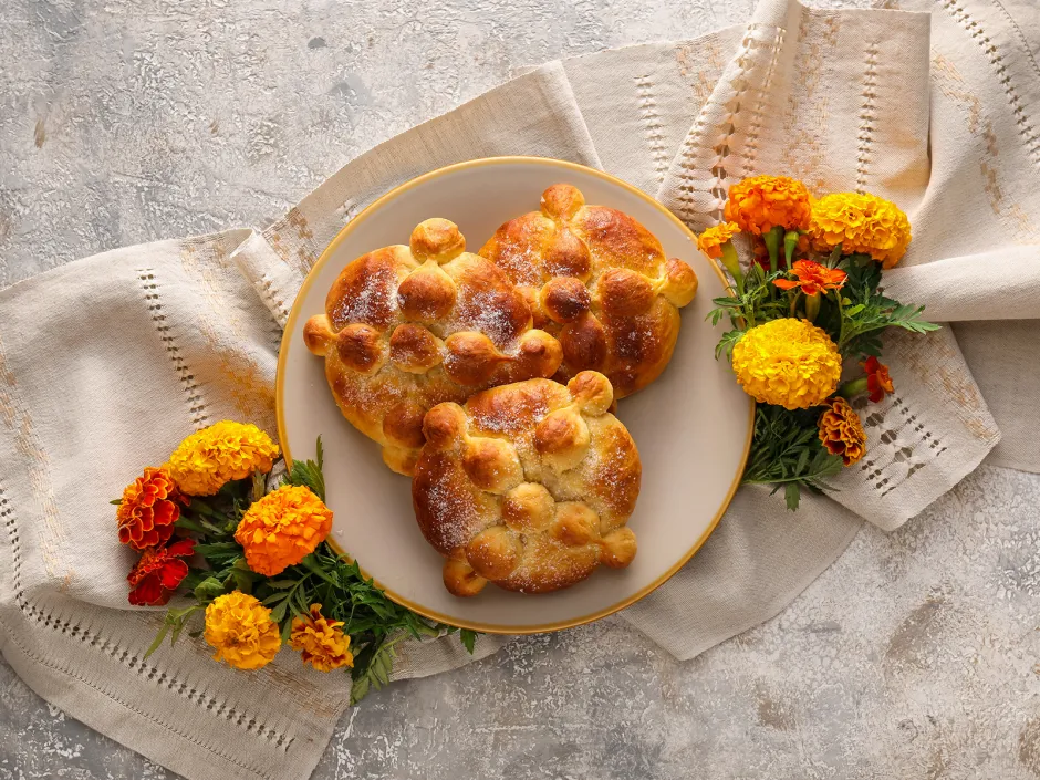 Pan de Muerto Totengebäck