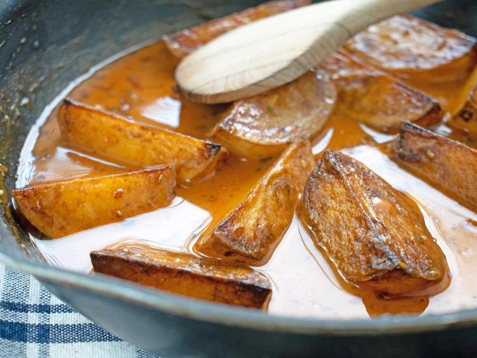 Omas Kartoffel Spalten 