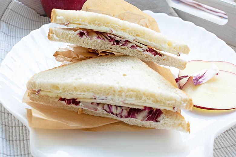 Ziegenkäse-Sandwich