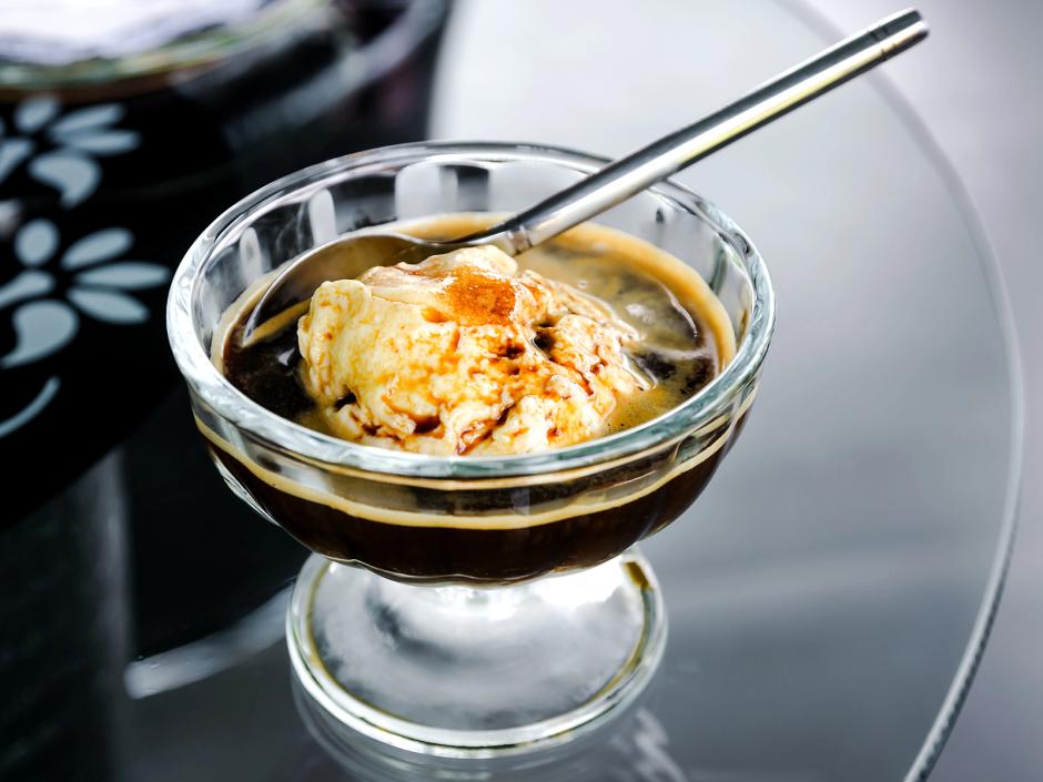 Affogato al caffe