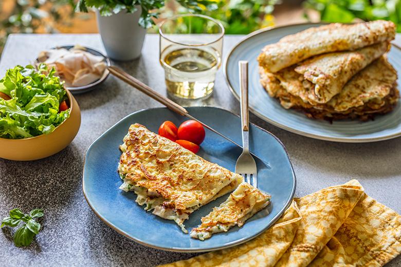 Kartoffelpfannkuchen Hausfrauen Art