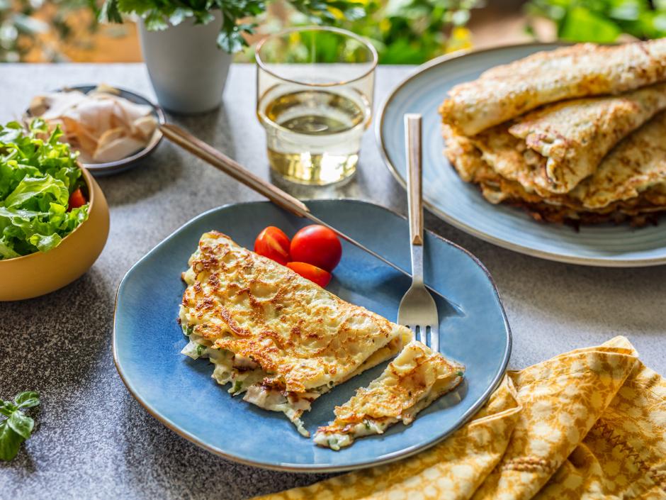 Kartoffelpfannkuchen Hausfrauen Art