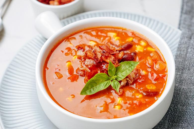 Bohnensuppe