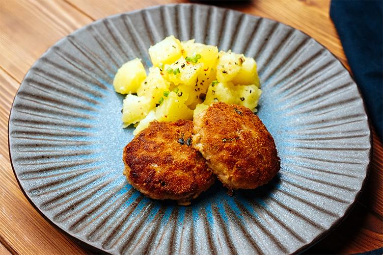 Knusprige Fleischlaberl