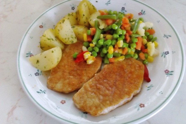 Kotelett am Grill