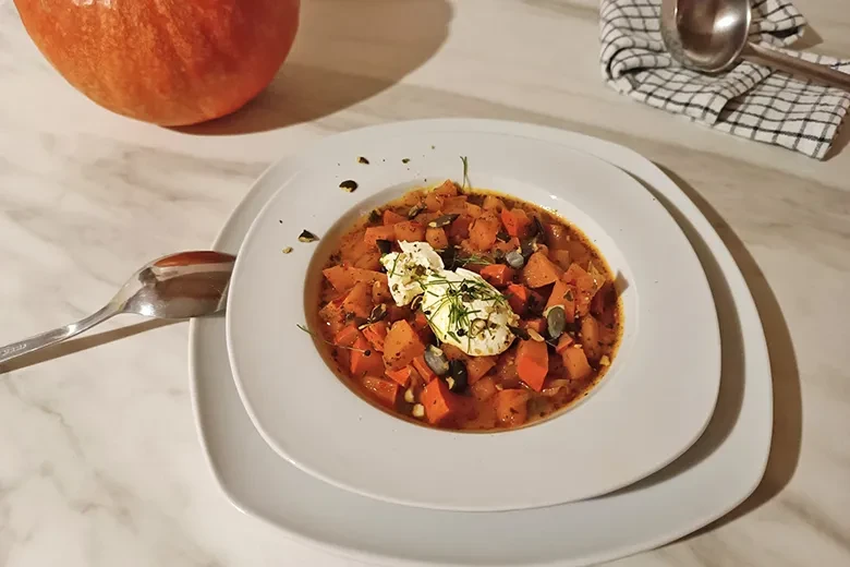 Kürbisgulasch