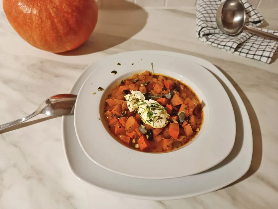 Kürbisgulasch