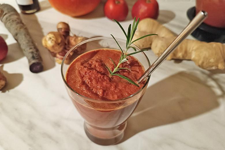 Herbstlicher Power-Smoothie