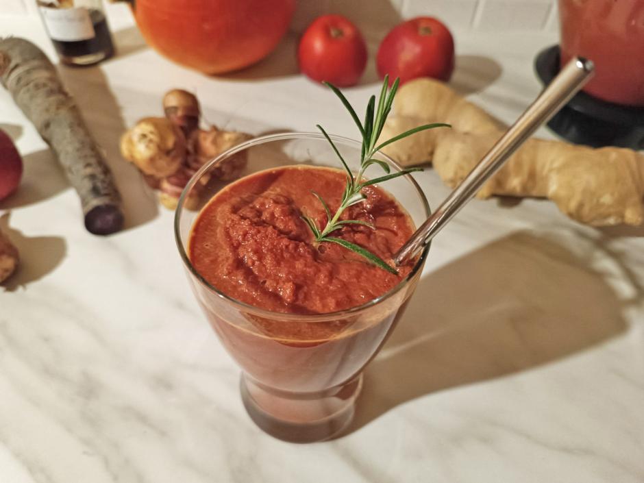 Herbstlicher Power-Smoothie