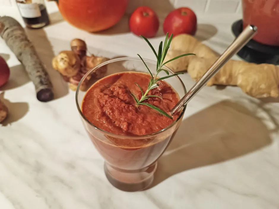 Herbstlicher Power-Smoothie