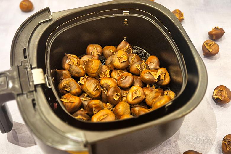 Maroni aus der Heißluftfritteuse