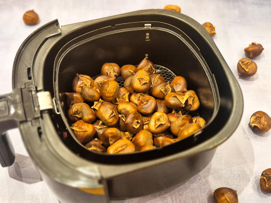 Maroni aus der Heißluftfritteuse