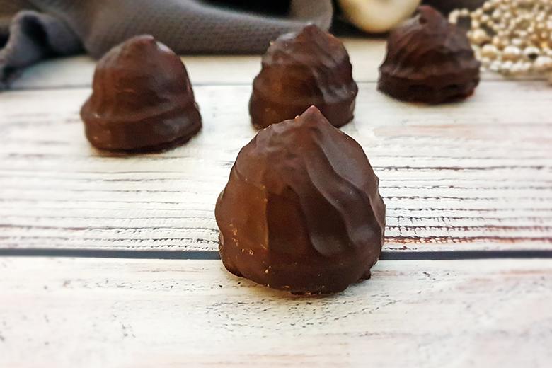 Feine Schoko-Kuppeln