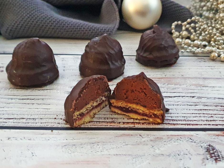 Feine Schoko-Kuppeln