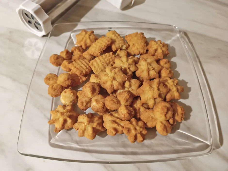 Spritzgeb&auml;ck mit Dinkelmehl