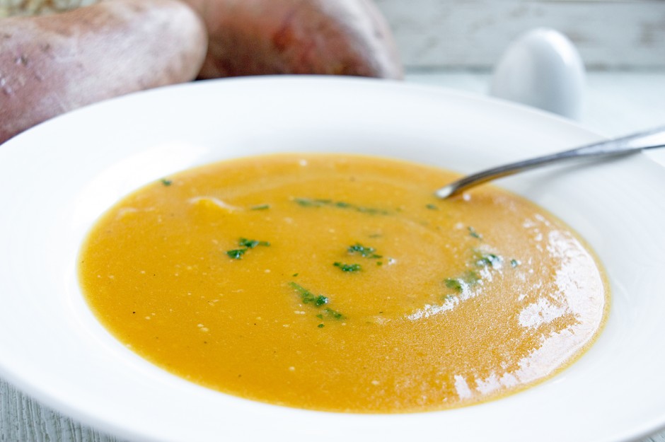 Curry-Birnensuppe