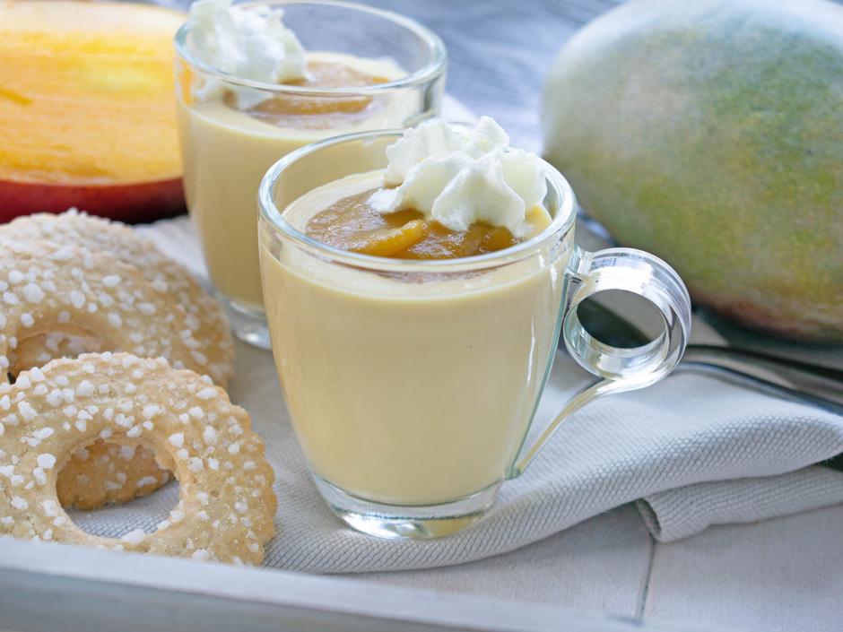 Limetten-Mango-Creme