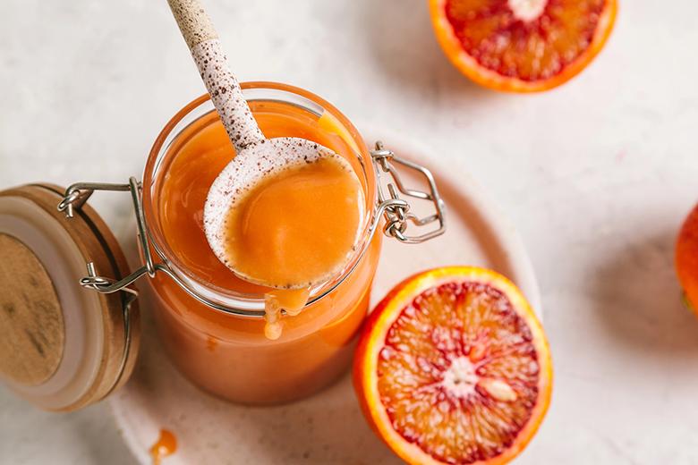 Blutorangen Creme Curd