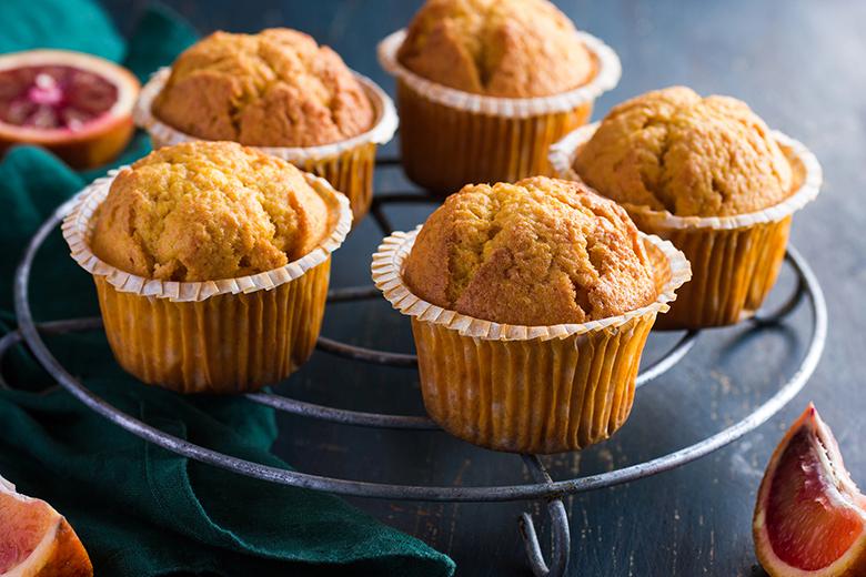 Karotten-Blutorangen-Muffins