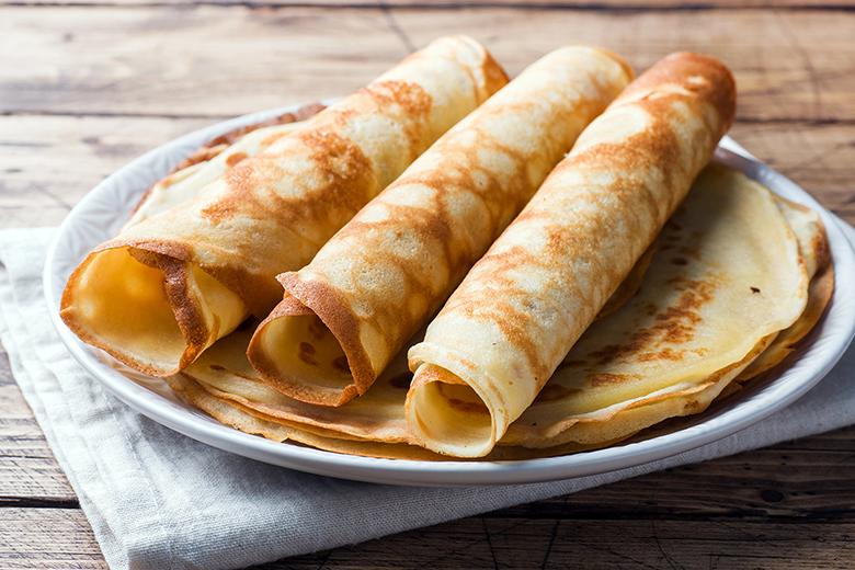 Pfannkuchen aus Teffmehl